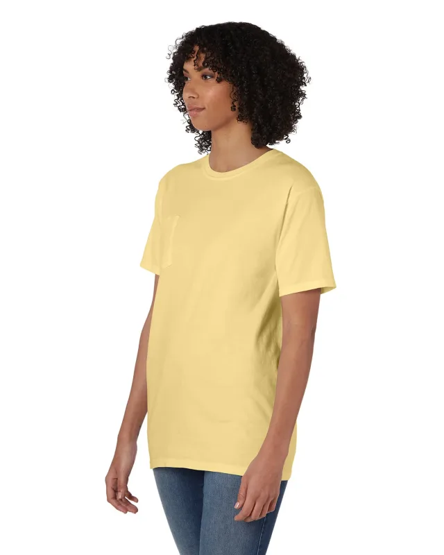 ComfortWash by Hanes Unisex Garment-Dyed T-Shirt with Pocket — view 91