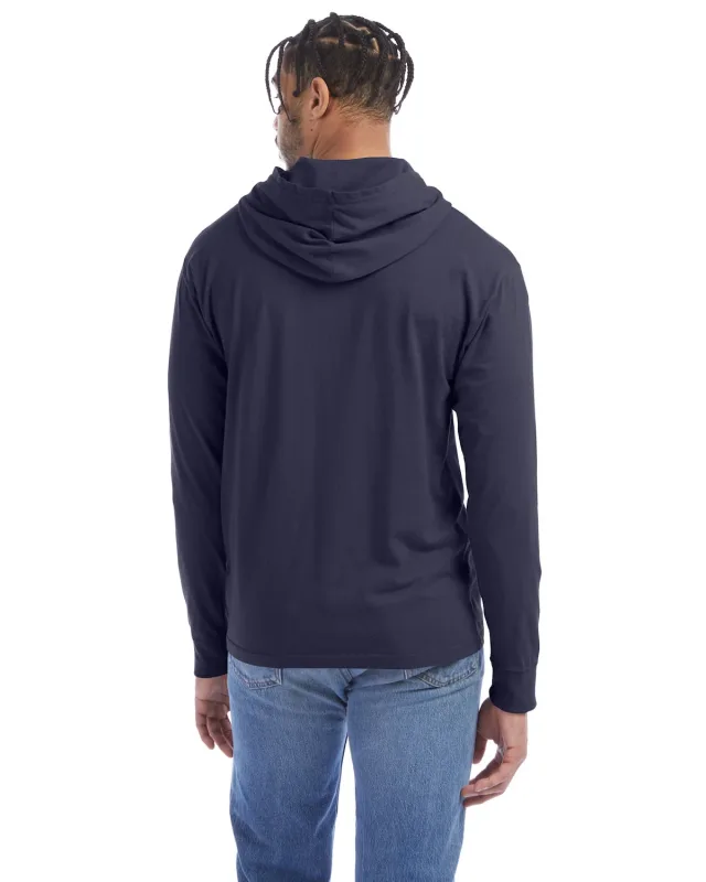 ComfortWash by Hanes Unisex Jersey Hooded T-Shirt — view 11