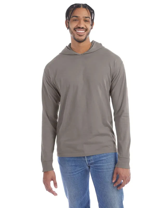 ComfortWash by Hanes Unisex Jersey Hooded T-Shirt — view 17