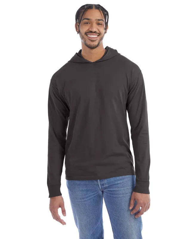 ComfortWash by Hanes Unisex Jersey Hooded T-Shirt — view 22