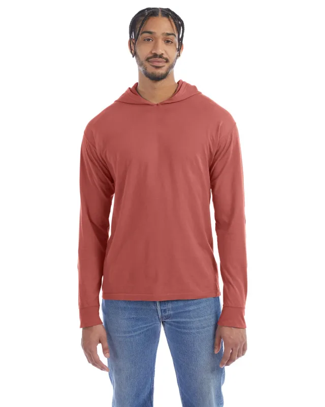 ComfortWash by Hanes Unisex Jersey Hooded T-Shirt — view 32