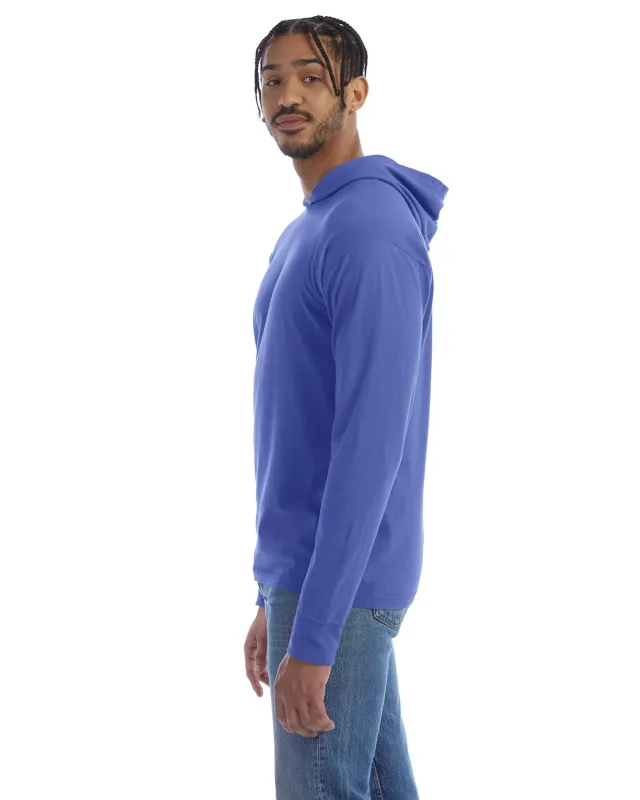 ComfortWash by Hanes Unisex Jersey Hooded T-Shirt — view 5