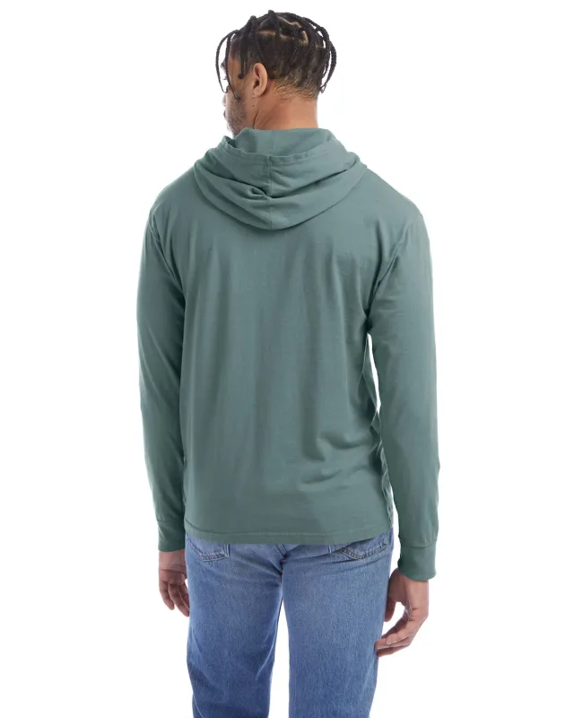ComfortWash by Hanes Unisex Jersey Hooded T-Shirt — view 6