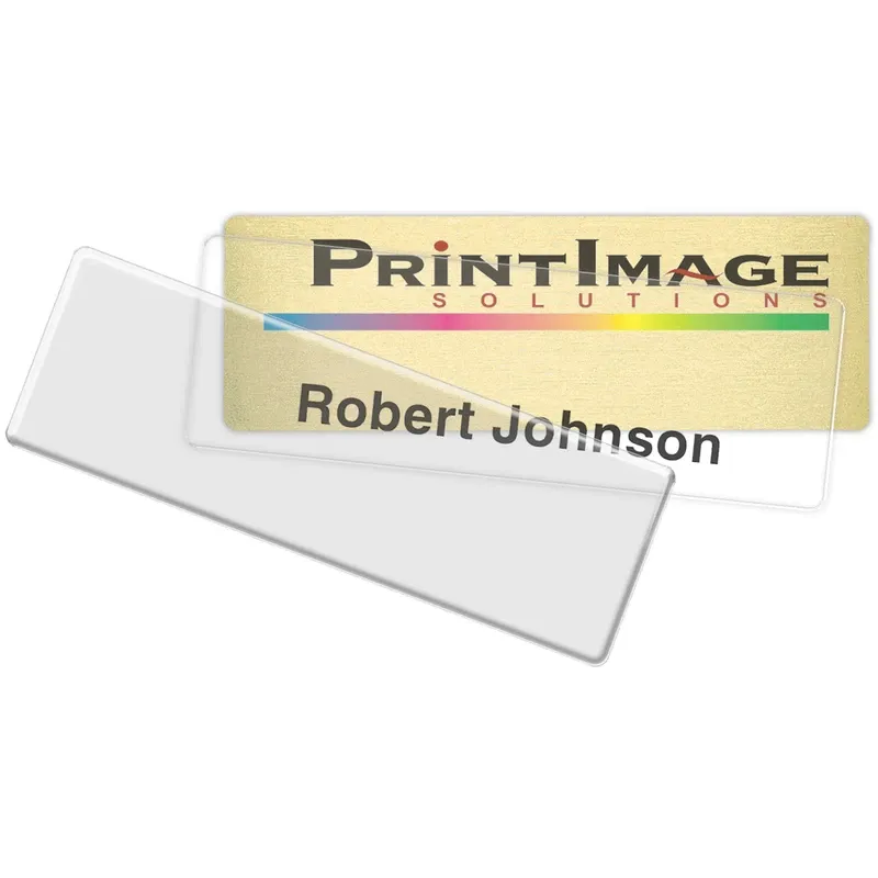 Complete Click-It Name Badge (Standard Size 1" x 3")