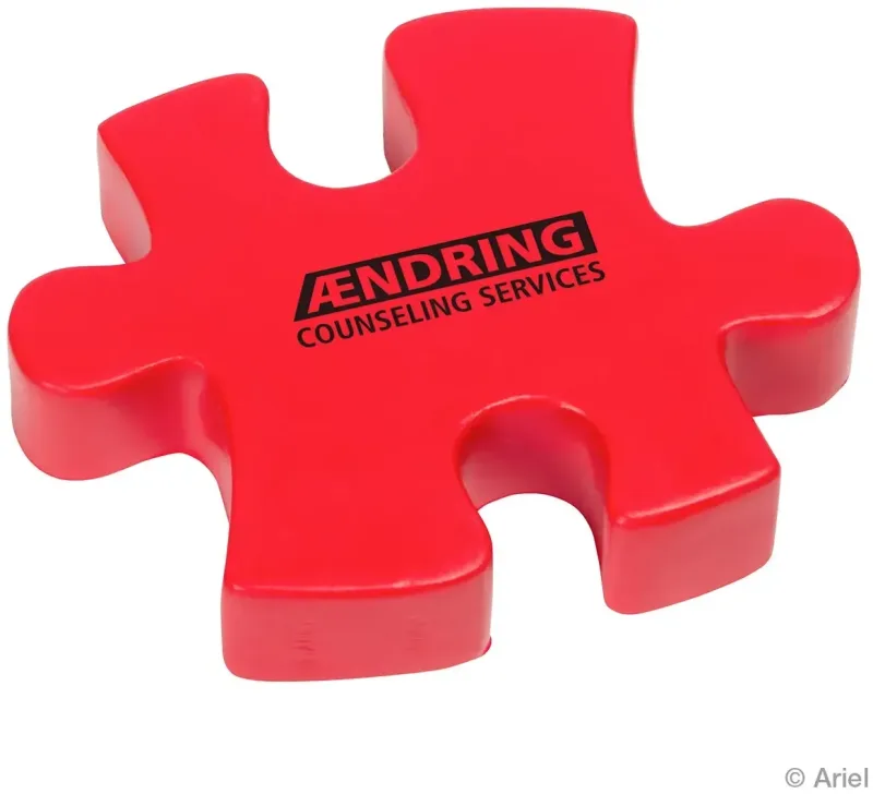 Promotional Puzzle Piece Stress Reliever (Individual Piece) — view 5
