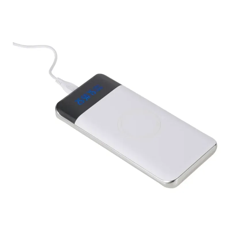 Personalized Wireless Power Bank with LED Display - 10000 mAh — view 4