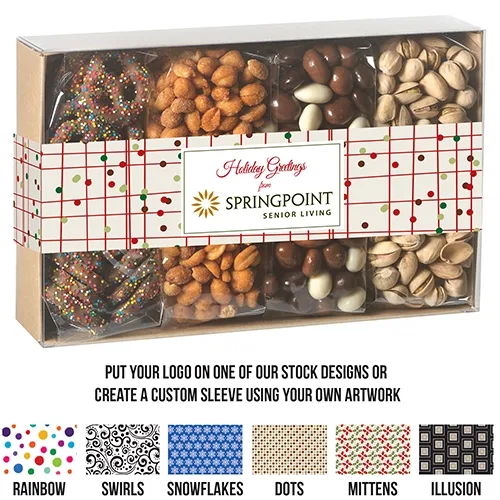 Contemporary Gourmet 4-Way Treat Box — view 3