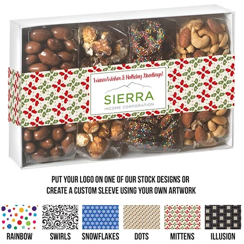 Contemporary Gourmet 4-Way Treat Box — view 6