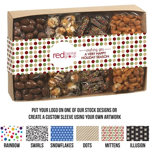 Contemporary Gourmet 4-Way Treat Box — view 7