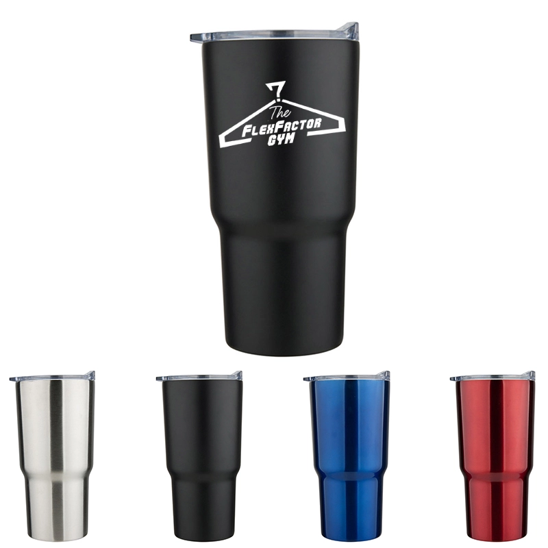 Contoured 30 oz Stainless Steel copper double lined