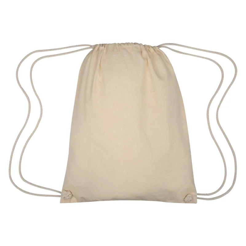 Cooper Cotton Drawstring Bag — view 2