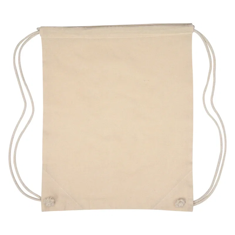 Cooper Cotton Drawstring Bag — view 3