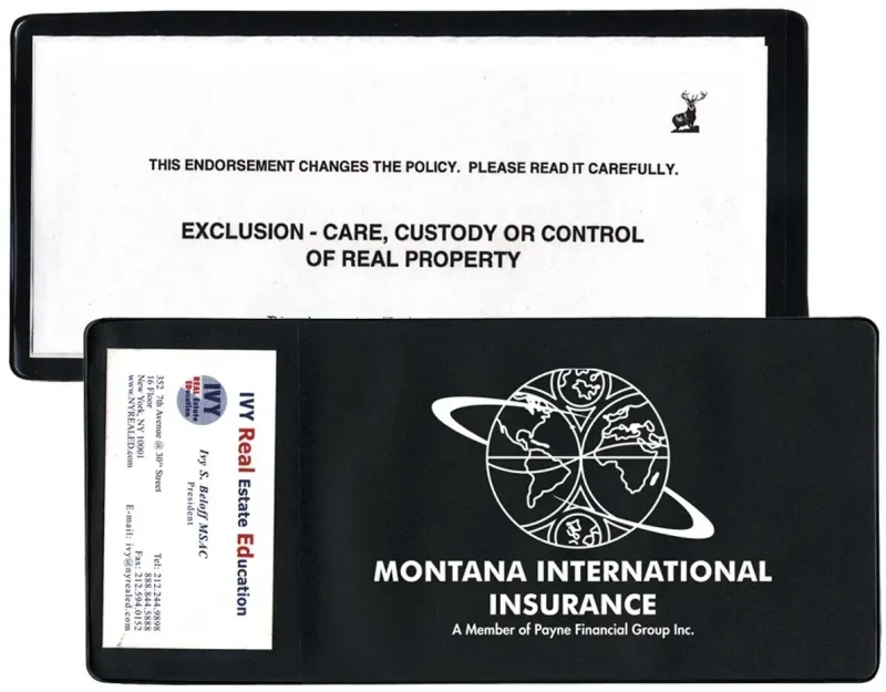 Customized Logo Policy Holder — view 4