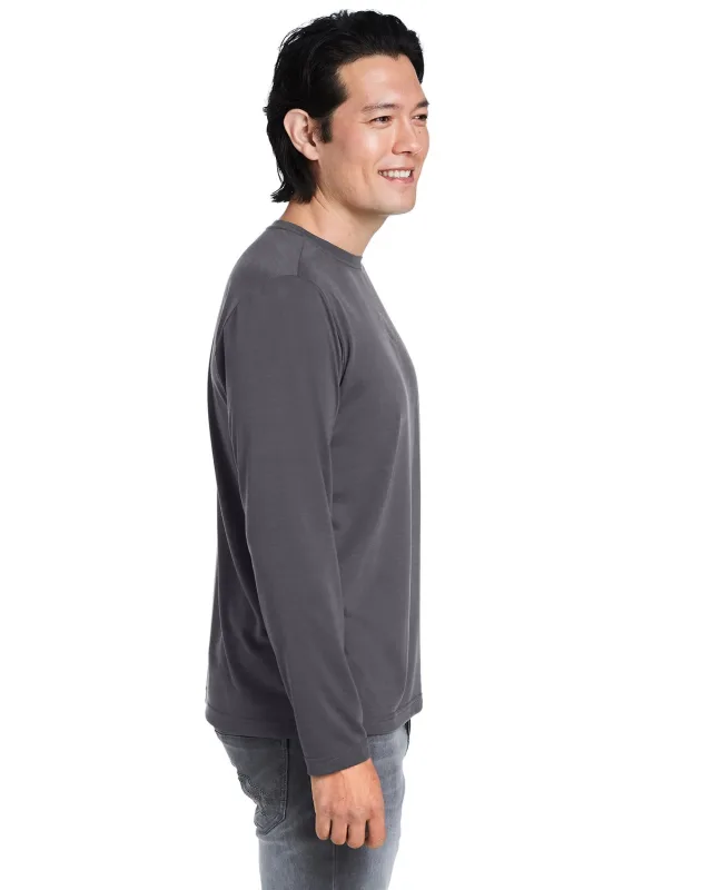 CORE365 Adult Fusion ChromaSoft Performance Long-Sleeve T-Shirt — view 10