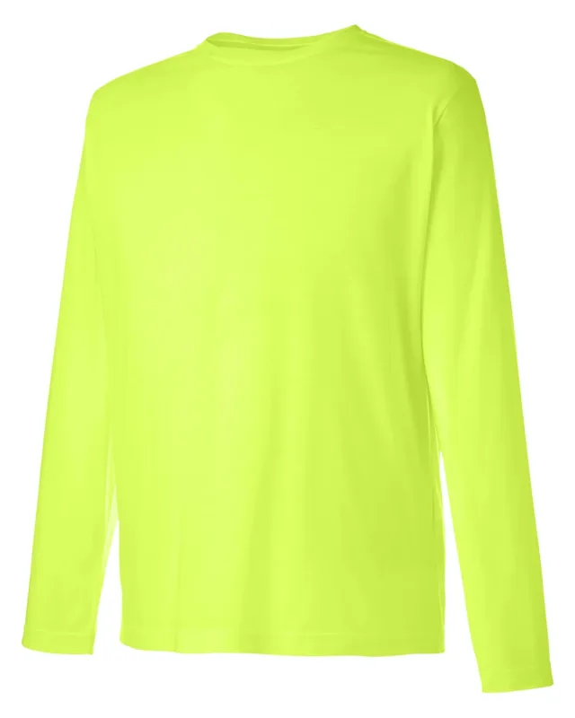 CORE365 Adult Fusion ChromaSoft Performance Long-Sleeve T-Shirt — view 16