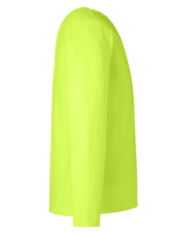 CORE365 Adult Fusion ChromaSoft Performance Long-Sleeve T-Shirt — view 17