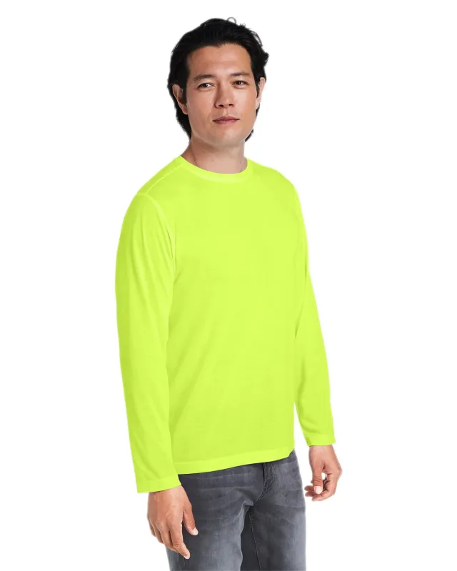 CORE365 Adult Fusion ChromaSoft Performance Long-Sleeve T-Shirt — view 19