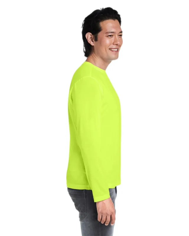 CORE365 Adult Fusion ChromaSoft Performance Long-Sleeve T-Shirt — view 20