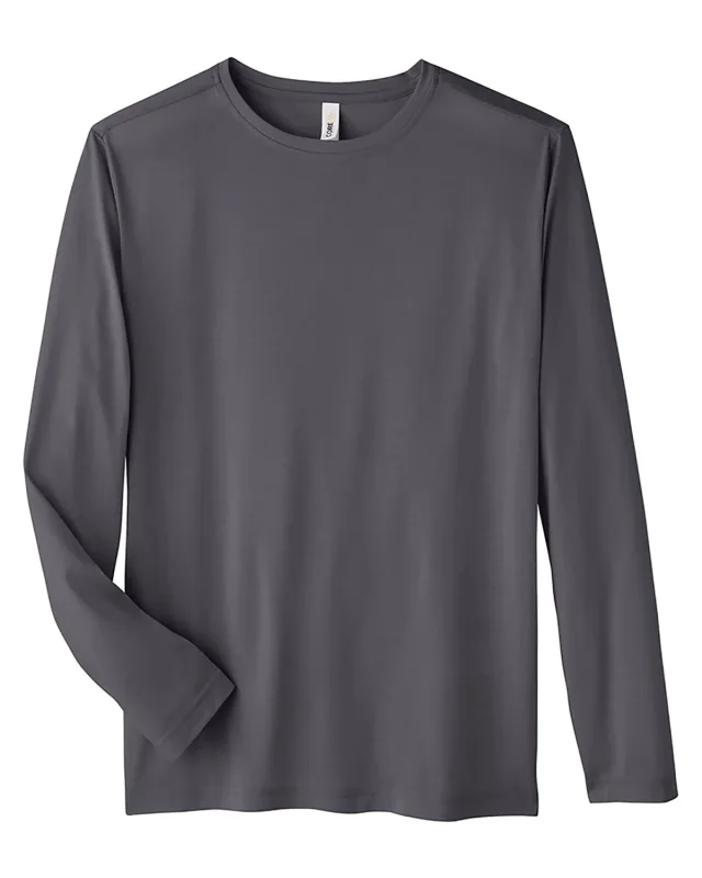 CORE365 Adult Fusion ChromaSoft Performance Long-Sleeve T-Shirt — view 3
