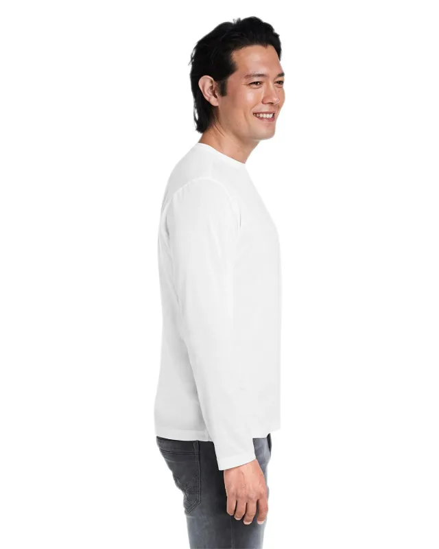 CORE365 Adult Fusion ChromaSoft Performance Long-Sleeve T-Shirt — view 30