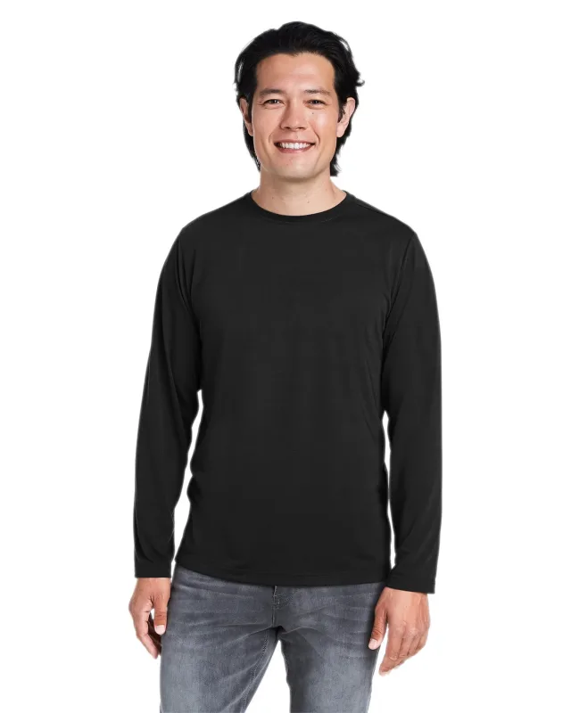 CORE365 Adult Fusion ChromaSoft Performance Long-Sleeve T-Shirt — view 34