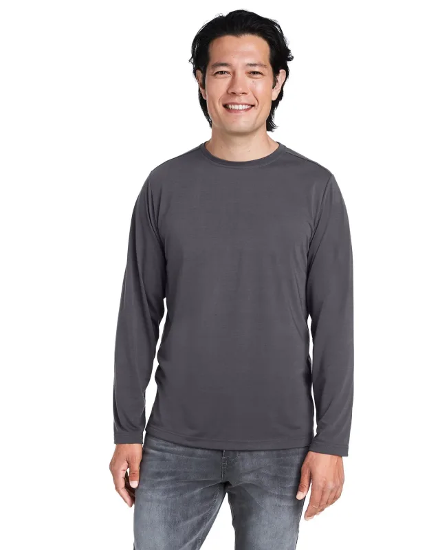 CORE365 Adult Fusion ChromaSoft Performance Long-Sleeve T-Shirt — view 4