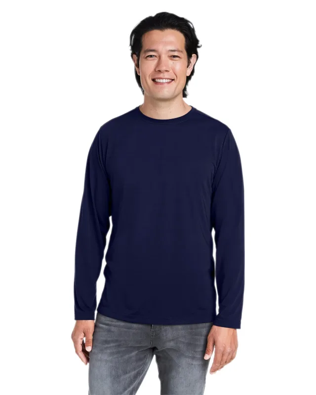 CORE365 Adult Fusion ChromaSoft Performance Long-Sleeve T-Shirt — view 44