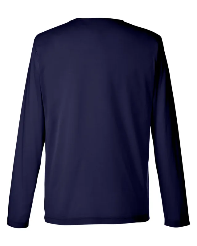 CORE365 Adult Fusion ChromaSoft Performance Long-Sleeve T-Shirt — view 45