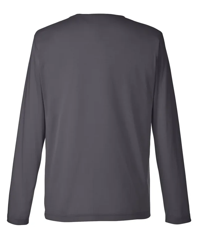 CORE365 Adult Fusion ChromaSoft Performance Long-Sleeve T-Shirt — view 5