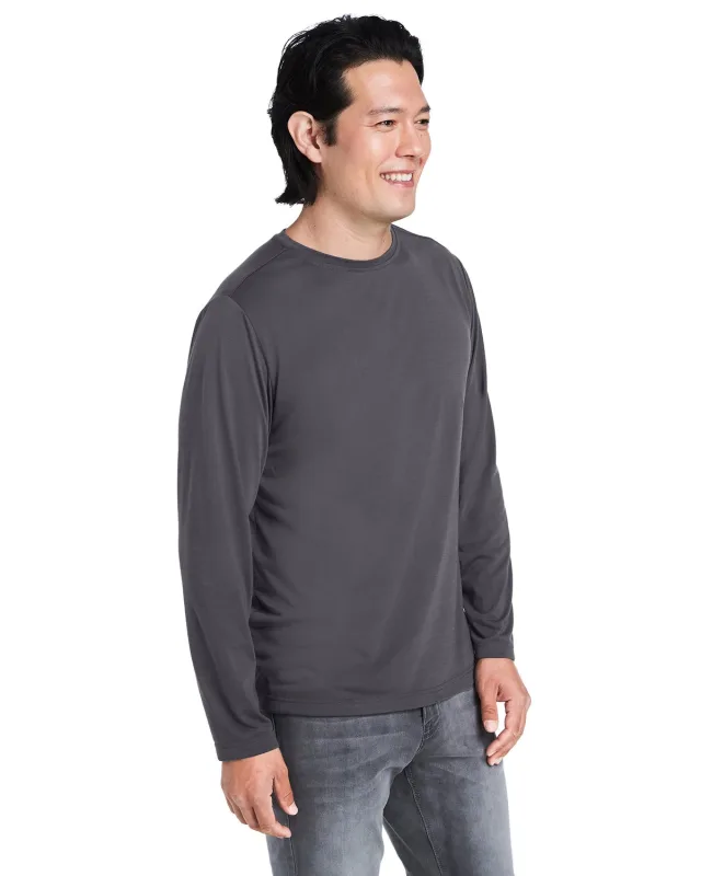 CORE365 Adult Fusion ChromaSoft Performance Long-Sleeve T-Shirt — view 9