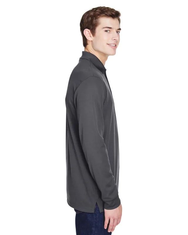 CORE365 Adult Pinnacle Performance Long-Sleeve Piqué Polo with Pocket — view 14