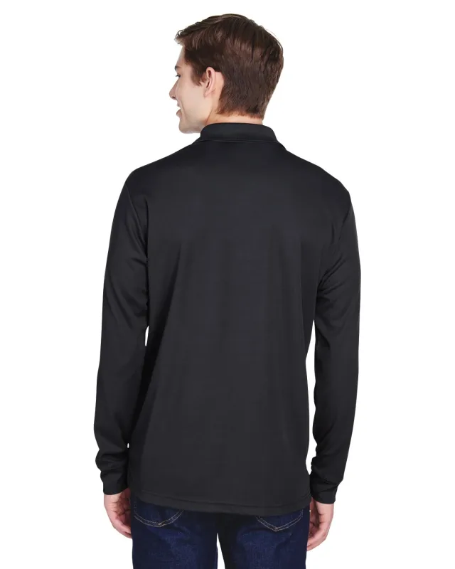CORE365 Adult Pinnacle Performance Long-Sleeve Piqué Polo with Pocket — view 15