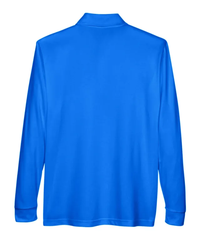 CORE365 Adult Pinnacle Performance Long-Sleeve Piqué Polo with Pocket — view 2