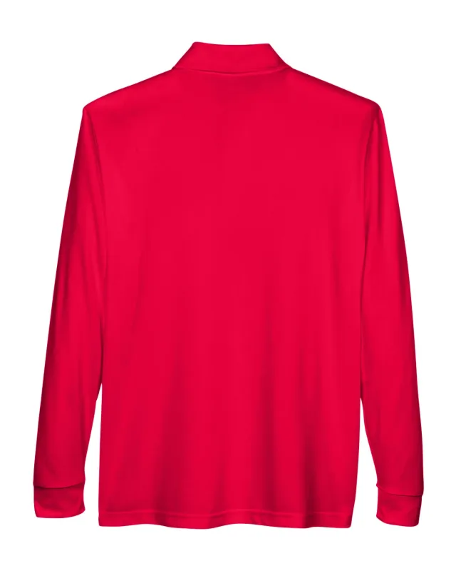 CORE365 Adult Pinnacle Performance Long-Sleeve Piqué Polo with Pocket — view 30