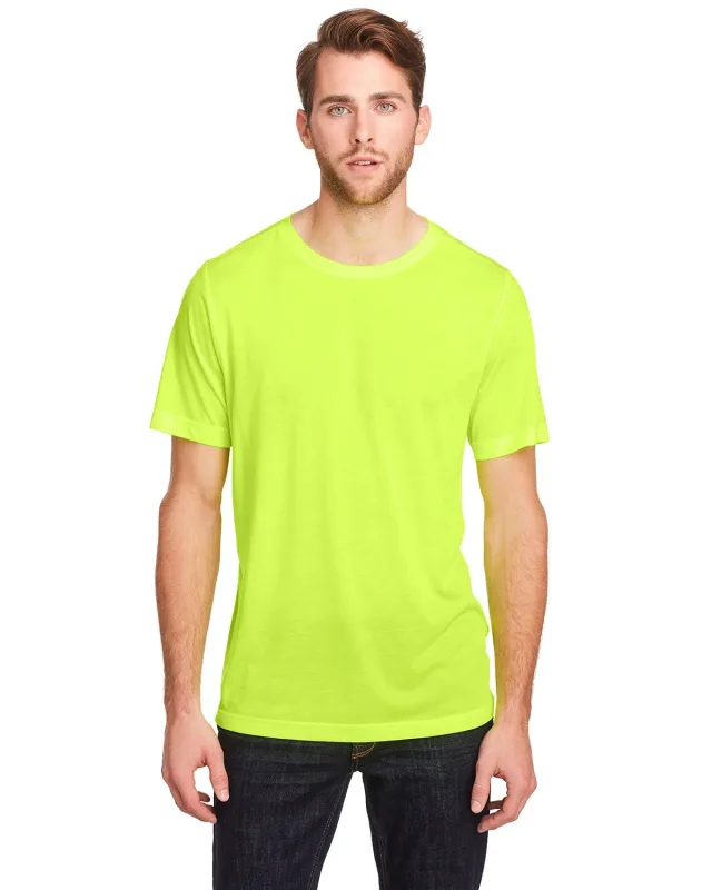 CORE365 Adult Tall Fusion ChromaSoft Performance T-Shirt — view 4