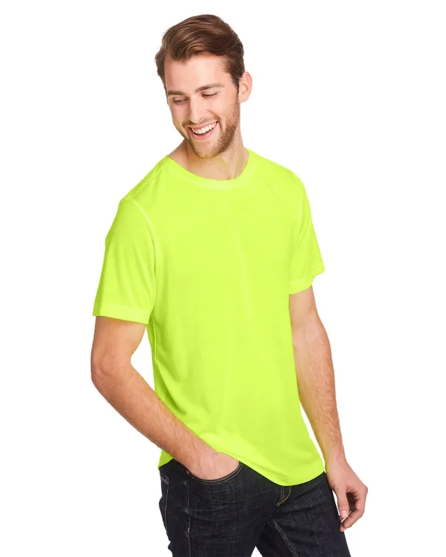 CORE365 Adult Tall Fusion ChromaSoft Performance T-Shirt — view 5