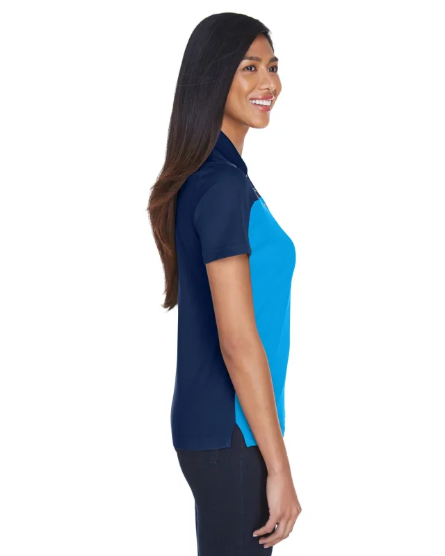 CORE365 Ladies' Balance Colorblock Performance Piqué Polo — view 14