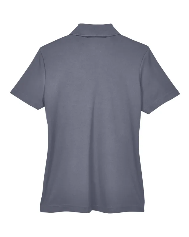 CORE365 Ladies' Balance Colorblock Performance Piqué Polo — view 2