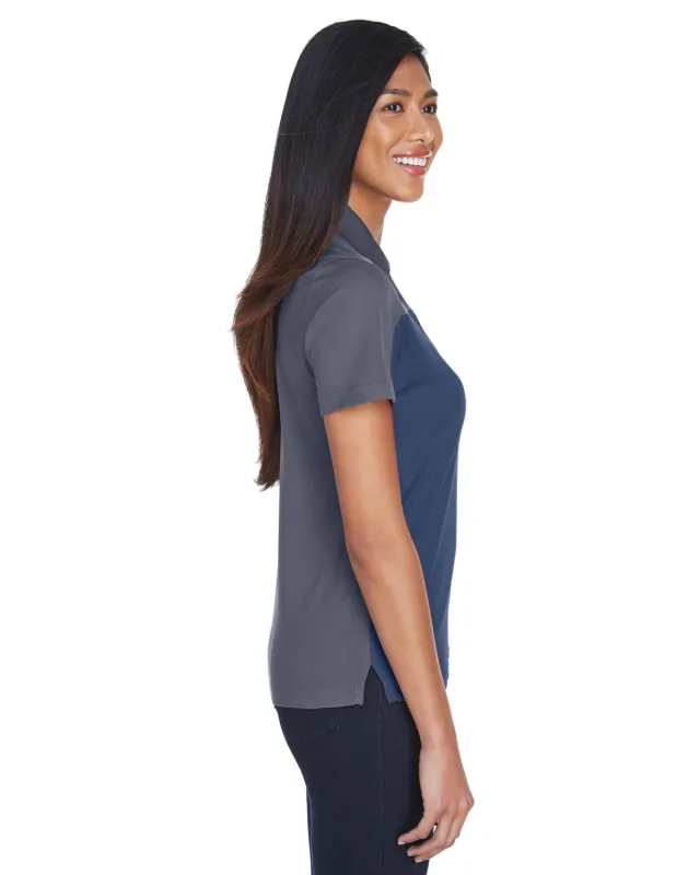 CORE365 Ladies' Balance Colorblock Performance Piqué Polo — view 41