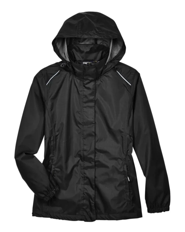 CORE365 Ladies' Climate Seam-Sealed Lightweight Variegated Ripstop Jacket — view 10