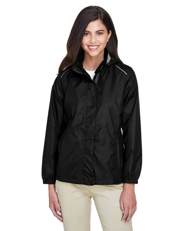 CORE365 Ladies' Climate Seam-Sealed Lightweight Variegated Ripstop Jacket — view 11