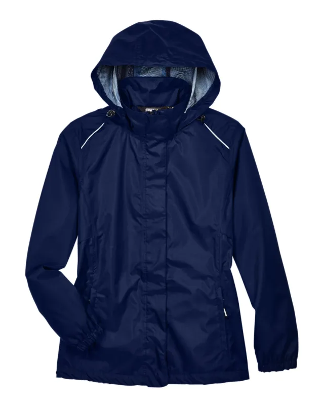 CORE365 Ladies' Climate Seam-Sealed Lightweight Variegated Ripstop Jacket — view 17