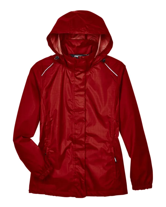 CORE365 Ladies' Climate Seam-Sealed Lightweight Variegated Ripstop Jacket — view 24