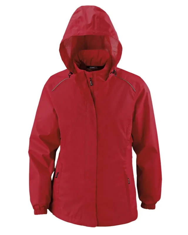 CORE365 Ladies' Climate Seam-Sealed Lightweight Variegated Ripstop Jacket — view 26
