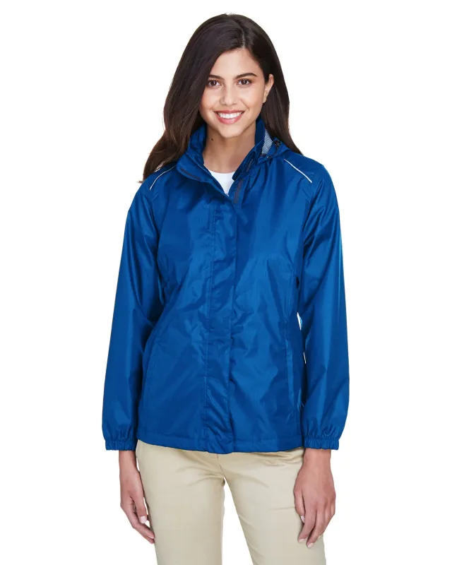 CORE365 Ladies' Climate Seam-Sealed Lightweight Variegated Ripstop Jacket — view 4