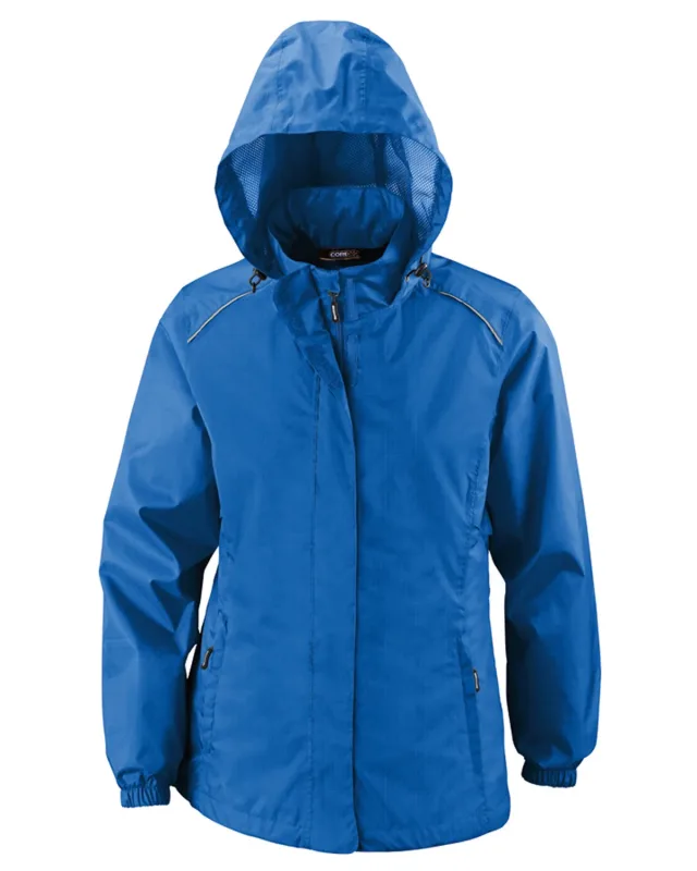 CORE365 Ladies' Climate Seam-Sealed Lightweight Variegated Ripstop Jacket — view 5