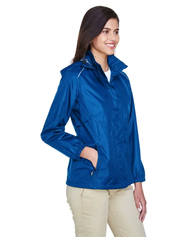 CORE365 Ladies' Climate Seam-Sealed Lightweight Variegated Ripstop Jacket — view 6