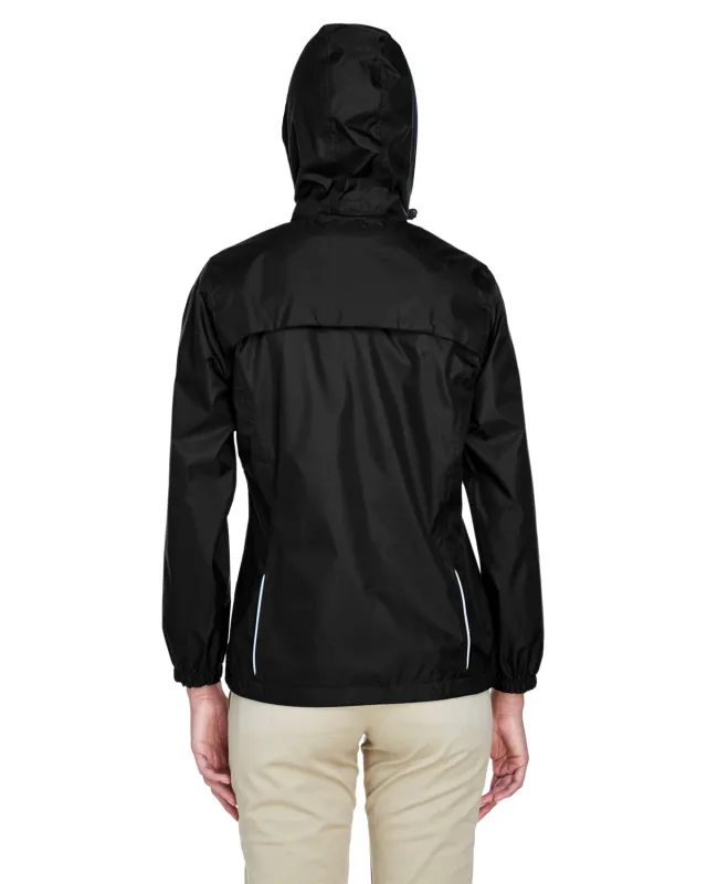 CORE365 Ladies' Climate Seam-Sealed Lightweight Variegated Ripstop Jacket — view 8
