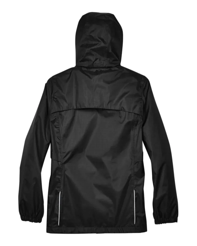 CORE365 Ladies' Climate Seam-Sealed Lightweight Variegated Ripstop Jacket — view 9