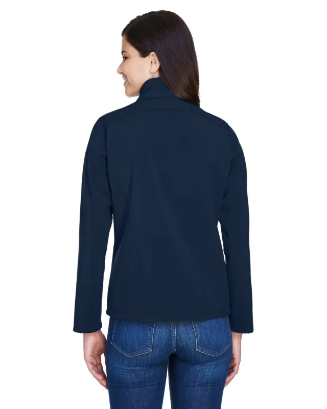 CORE365 Ladies' Cruise Two-Layer Fleece Bonded Soft Shell Jacket — view 15